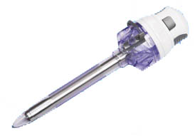 OTOMATİK GÜVENLİK TROKARI KİLİT MEKANİZMALI PİRAMİT UÇLU ÇAP  12.5MM 171MM